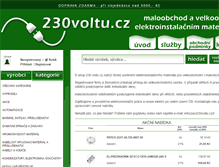 Tablet Screenshot of 230voltu.com